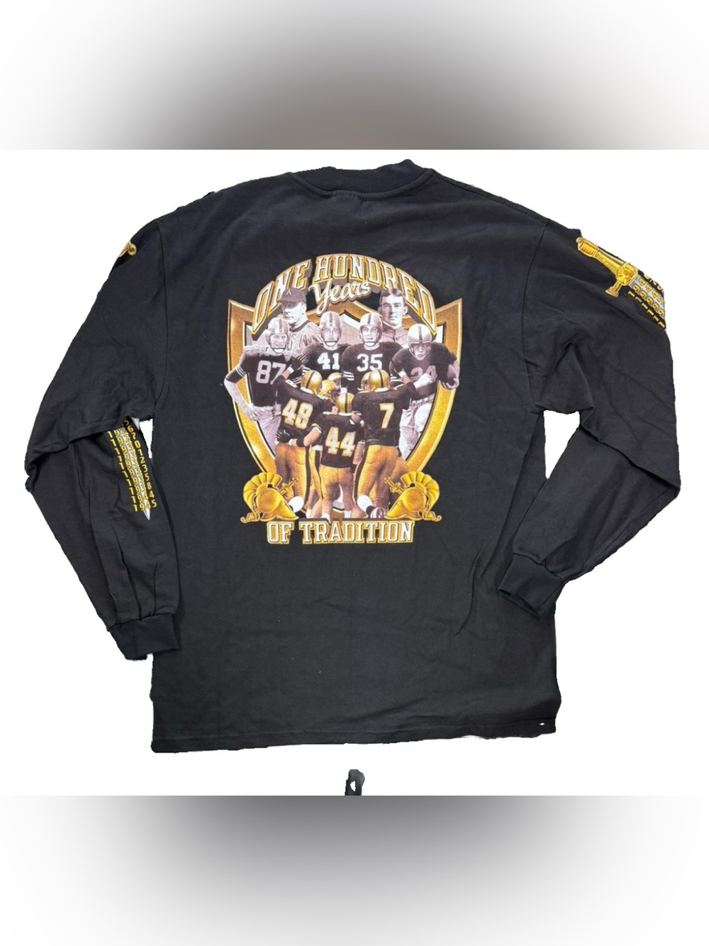 Vintage 1999 Army Navy Football 100th Anniversary T Shirt Men's Large Black